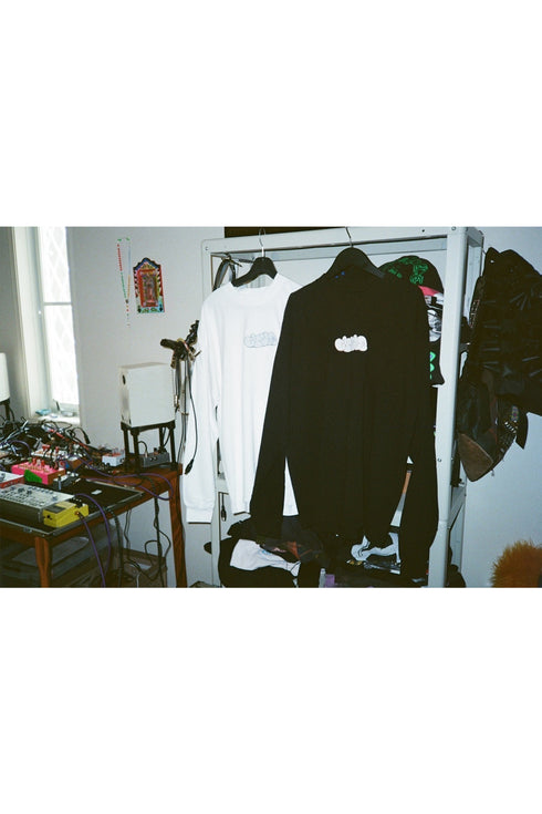 nyke × MINE × Cycle THROW UP LONG SLEEVE TEE -BLACK-